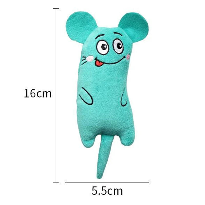 Catnip Mouse Toy – Funny Interactive Plush Chew Toy for Kittens & Cats