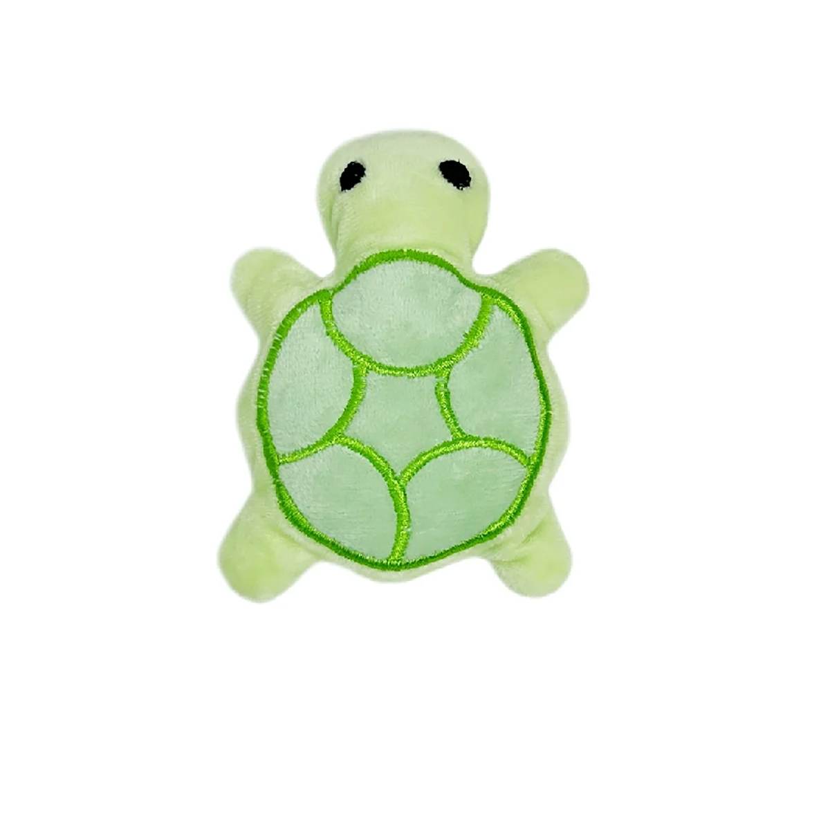 Mini Squeaky Turtle Dog Toy – Soft Plush Teething Toy for Puppies