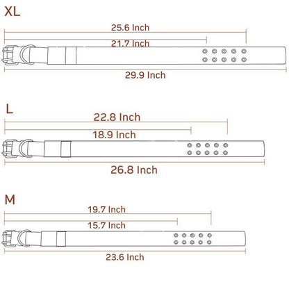 Military Tactical Dog Collar – Large 2" Nylon Collar with Metal Buckle