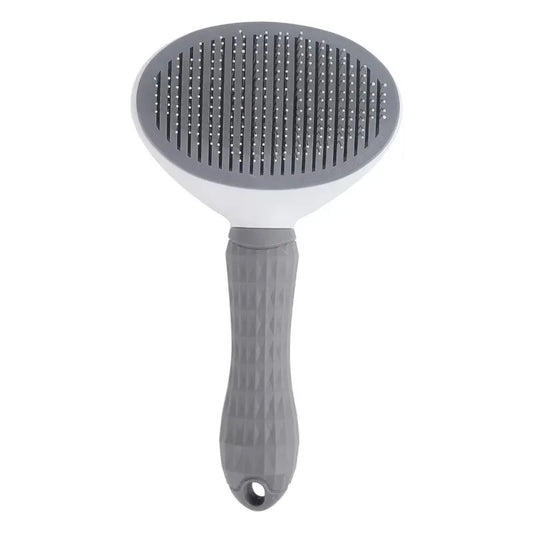 Pet Hair Remover Brush – Self-Cleaning Dematting Comb