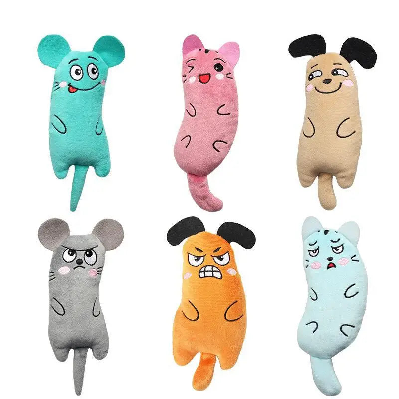 Catnip Mouse Toy – Funny Interactive Plush Chew Toy for Kittens & Cats