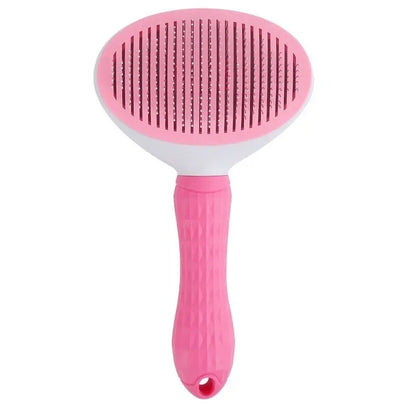 Pet Hair Remover Brush – Self-Cleaning Dematting Comb