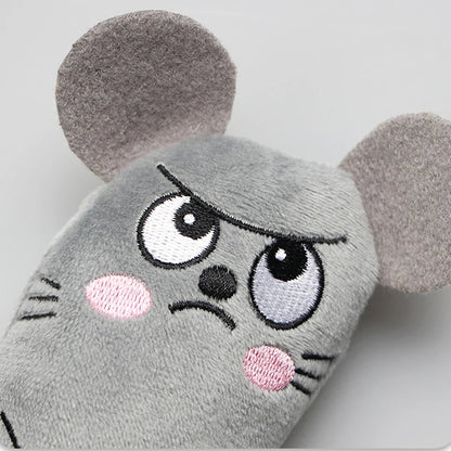 Catnip Mouse Toy – Funny Interactive Plush Chew Toy for Kittens & Cats