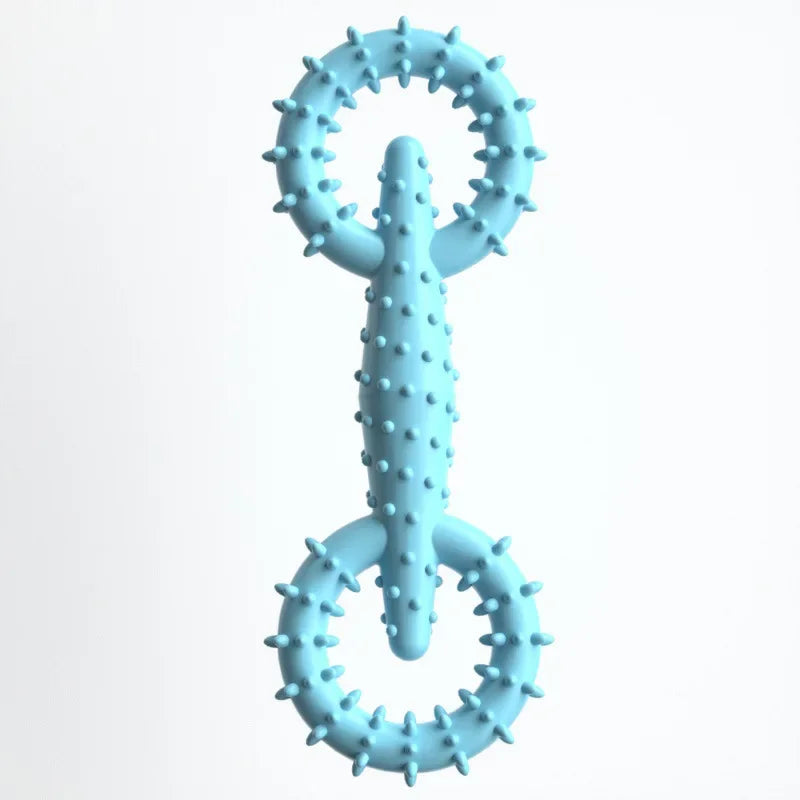 Indestructible Dog Pull Ring – Interactive Chew Toy for Puppies & Teeth Cleaning
