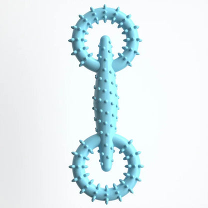 Indestructible Dog Pull Ring – Interactive Chew Toy for Puppies & Teeth Cleaning