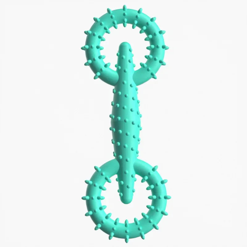Indestructible Dog Pull Ring – Interactive Chew Toy for Puppies & Teeth Cleaning