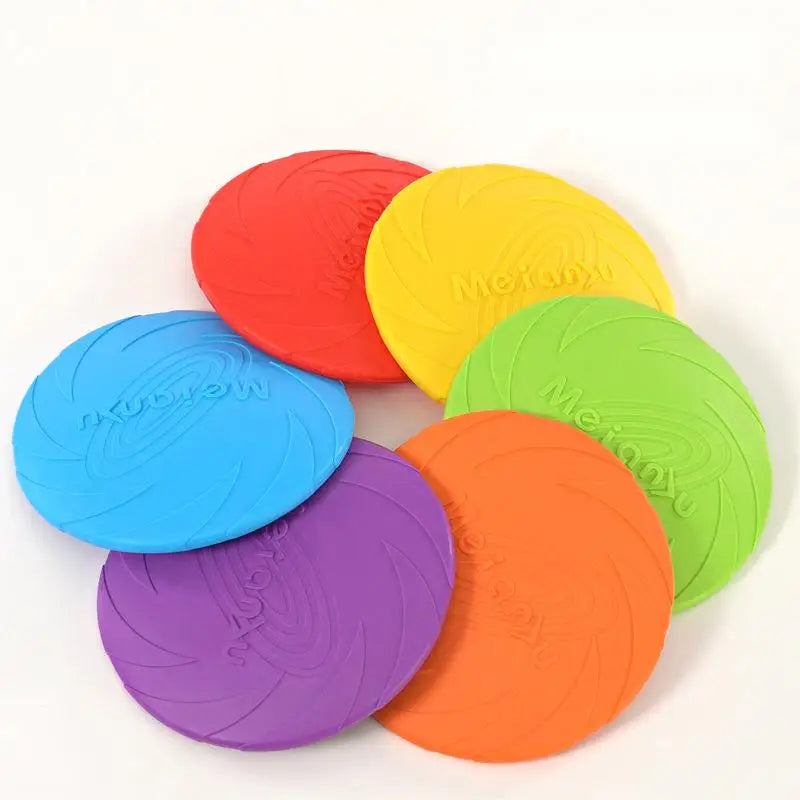 Multifunction Dog Flying Disc – Bite-Resistant Training & Interactive Toy for Pets
