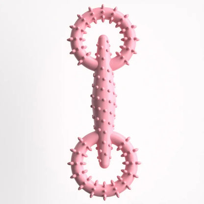 Indestructible Dog Pull Ring – Interactive Chew Toy for Puppies & Teeth Cleaning