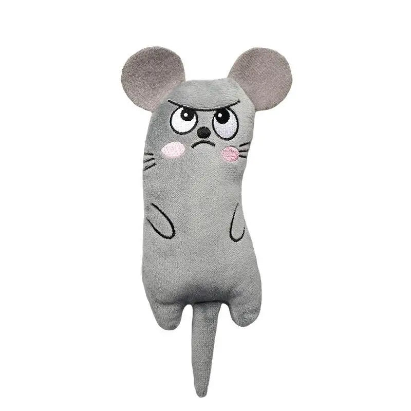 Catnip Mouse Toy – Funny Interactive Plush Chew Toy for Kittens & Cats