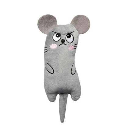 Catnip Mouse Toy – Funny Interactive Plush Chew Toy for Kittens & Cats