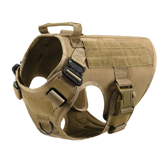 Tactical Military Dog Harness and Leash Set for All Breeds Dogs