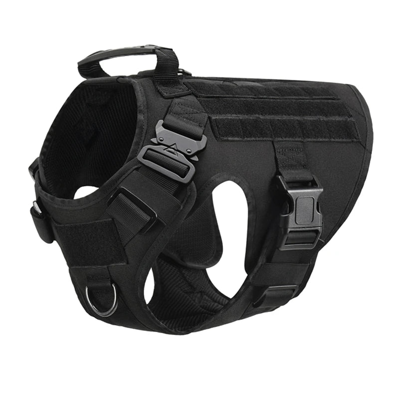 Tactical Military Dog Harness and Leash Set for All Breeds Dogs