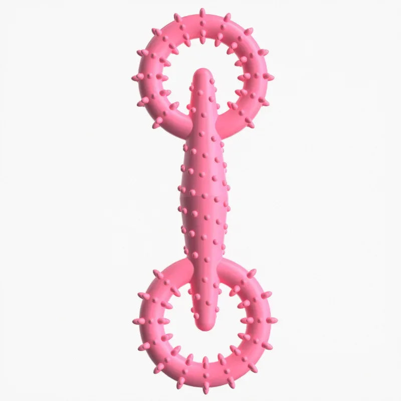 Indestructible Dog Pull Ring – Interactive Chew Toy for Puppies & Teeth Cleaning