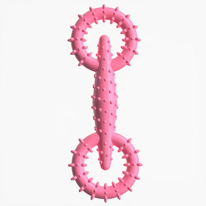 Indestructible Dog Pull Ring – Interactive Chew Toy for Puppies & Teeth Cleaning