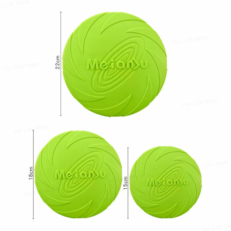 Multifunction Dog Flying Disc – Bite-Resistant Training & Interactive Toy for Pets